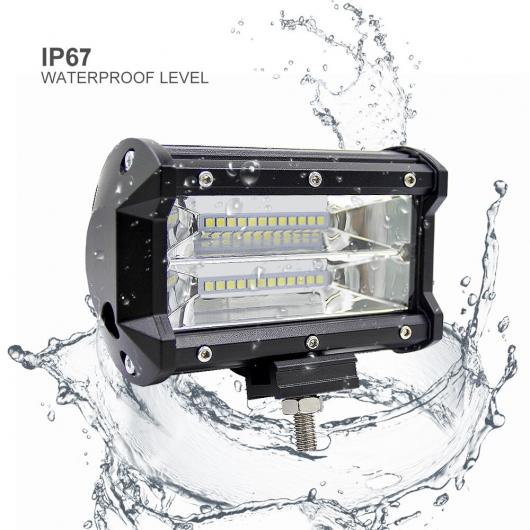 5インチ 72W LED ワーク ライト バー トラック オフロード ドライビング フォグランプ 適用: SUV ボート ATV 4X4 4WD トレーラー ワゴン 1ピース AL-MM-2110 AL_3