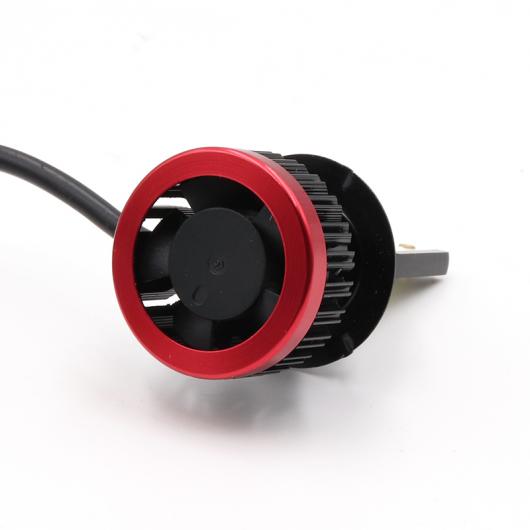 2ピース 48W 6500K COB H4 LED H7 H11 H8 H1 H3 12-24V ヘッドライト バルブ 6500lm 9005 9006 ヘッドランプ オート LED ライト H4 AL-MM-2277 AL_3