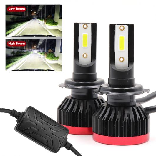 2ピース 48W 6500K COB H4 LED H7 H11 H8 H1 H3 12-24V ヘッドライト バルブ 6500lm 9005 9006 ヘッドランプ 適用: 9006 AL-MM-2292 AL
