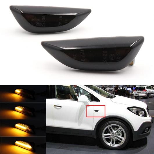 LED アンバー ダイナミック フロー ウインカー サイド マーカー ライト 適用: オペル/OPEL モッカ X 2012 2020 シボレー/CHEVROLET トラック AL MM 2313 AL :504099050:オートパーツエージェンシー