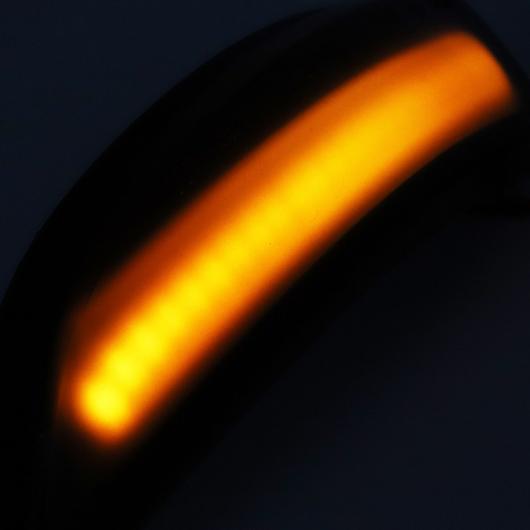 フロー ターンシグナルライト LED バックミラー ミラー ダイナミック インジケーター ウインカー 適用: フォード/FORD フィエスタ 2008-2017 AL-MM-2336 AL