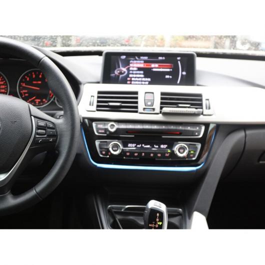 LCI ラジオ トリム 適用: BMW 3シリーズ F30 F35 LED ダッシュボード センター コンソール AC パネル ライト ブルー オレンジ パール AL-MM-3991 AL_4