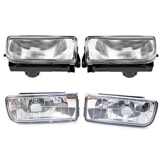 フォグライト 適用: BMW 3シリーズ E36 318 320 323 325 328i 1992-1998 フロント ストライプ 左右・クリスタル 左右 AL-MM-4003 ALの画像