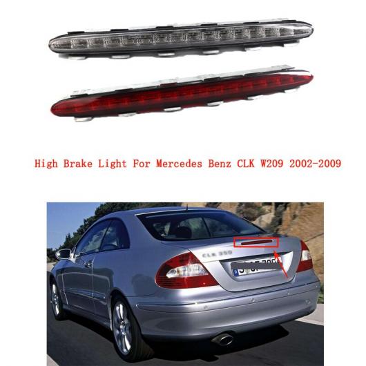 ハイ ブレーキ ライト 適用: メルセデス・ベンツ CLK W209 2002-2009 リア 3RD テール ブレーキ レッド LED ライト ストップ ホワイト・レッド AL-MM-4200 AL_5