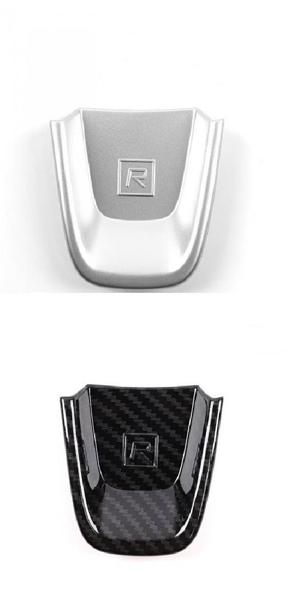 ABS �J�[�{���t�@�C�o�[ �X�e�A�����O �z�C�[�� �X�e�b�J�[ �K�p: �{���{/VOLVO XC40 2018 2019 2020 �I�[�g �X�e�A�����O �V���o�[�E�J�[�{���� AL-MM-4522 AL