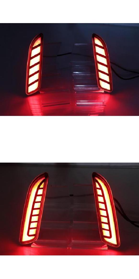 LED ライト マルチ-ファンクション LED リア バンパー ライト フォグランプ リフレクター ランプ ブレーキ マスタング・タイプ002 AL-MM-4609 AL