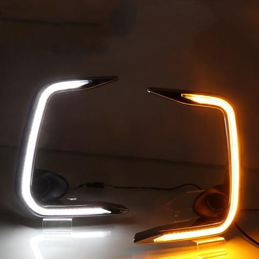 LED デイタイムランニングライト ABS 12V DRL ウインカー フォグランプ 装飾 適用: トヨタ カローラ 2019 アクセサリー AL-MM-4835 AL_3