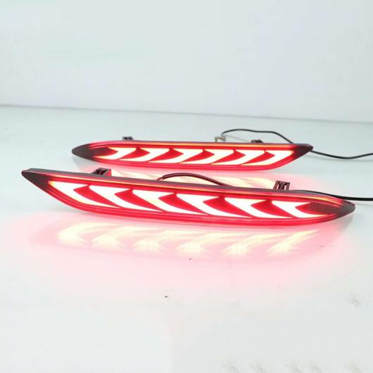 LED 反射 リア バンパー リフレクター ライト ランプ ブレーキ ストップ ライト 適用: ホンダ タイプ A・タイプ B AL-MM-4857 AL_3
