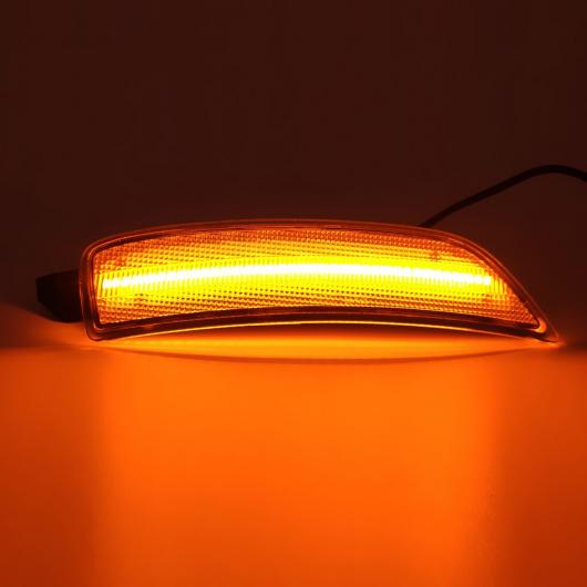 2ピース エラー アンバー フロント LED サイド バンパー リフレクター サイドマーカー クリア コネクタ・スモーク コネクタ AL-MM-5483 AL_7