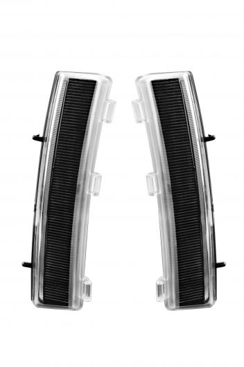 LED DRL デイタイム ランニング ライト+イエロー ウインカー 適用: 日産 LCI 350Z 2006-2009 スモーク・クリア AL-MM-5575 AL_3