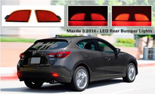 LED リア バンパー ランプ 適用: MAZDA3 アクセラ 2014-- ランニング ランプ＆ブレーキ ライト AL-MM-5582 AL