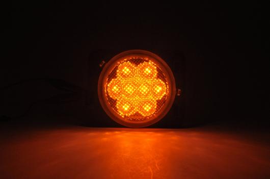 アンバー フル LED フロント サイドマーカー ライト 適用: 2007-2017 ジープ/JEEP ラングラー JK スモーク・クリア AL-MM-5595 AL_6