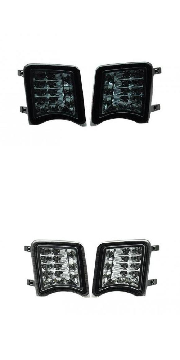 読みやすい/雲煙 水晶体 2インチ1 LED 隅っこ 照明ランプ ともし火 当て嵌める: プリウス 変わり種 09-11 PRE-LCI XW30 スモーク・クリア AL-MM-5597 AL ライト、レンズ-その他ライト