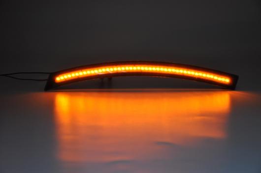 4ピース LED サイドマーカー ライト 適用: シボレー/CHEVROLET コルベット C7 2014-アップ 2ピース アンバー LED ターンシグナルランプ+2ピース AL-MM-5682 AL_2