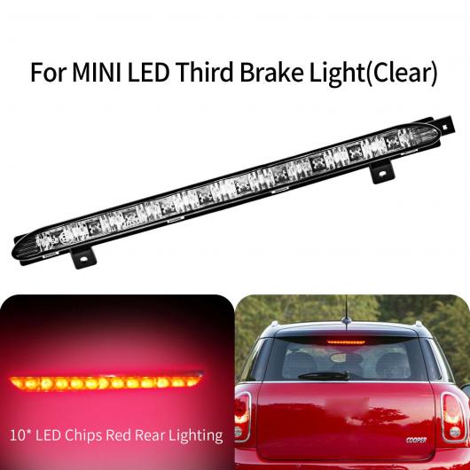 LED 3rd ブレーキ ランプ ライト 適用: ミニ R56 クーパー COOPERS R60 カントリーマン 2006-2016 スモーク・クリア AL-MM-5734 ALの画像