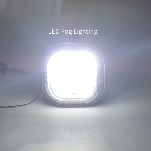 2ピース クリア レンズ LED フォグ ドライビング ライト 適用: 1999-2016 フォード/FORD F-250 F-350 F-450 2001-2004 フォード/FORD AL-MM-5768 AL_5