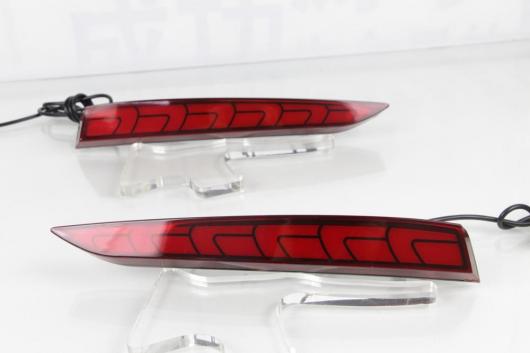 2ピース LED リア バンパー リフレクター ライト 適用: ヒュンダイ/現代/HYUNDAI アクセント ソラリス モデル A〜モデル C AL-MM-5783 AL_2