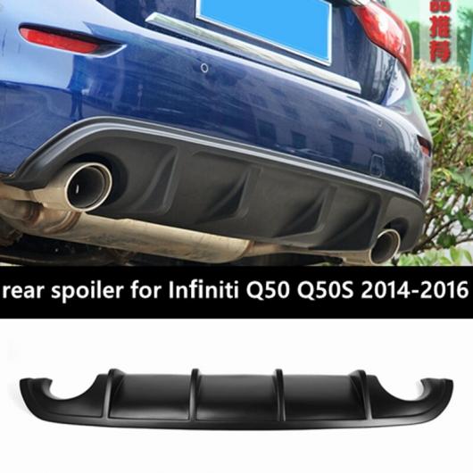 リア スポイラー 適用: インフィニティ/INFINITI Q50 Q50L Q50S 2014 2015 2016 ディフューザー PP ビッグ オート パーツ AL MM 7445 AL :504226860:オートパーツエージェンシー