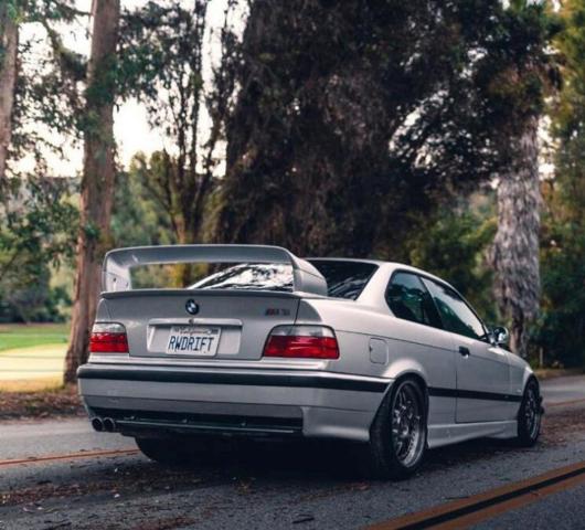 適用: BMW E36 M3 スポイラー 1990 2000 BMW M3シリーズ スポイラー E36シリーズ 3 クーペ ABS プラスチック 未塗装 リア スポイラー 未塗装 AL MM 8110 AL :504244630:オートパーツエージェンシー