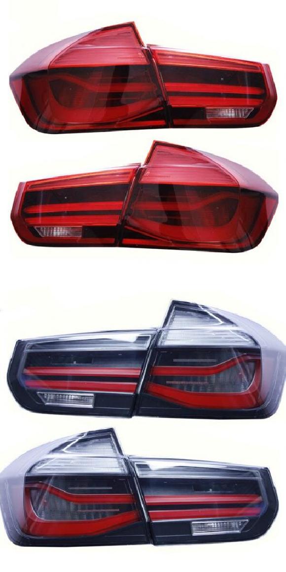 LED テールランプ テールランプ 当て嵌める: BMW F30 F80 320i 328i 2013-2017 後ろ側 印字機A 赤いこと・印字機A 黒いこと AL-MM-8384 AL