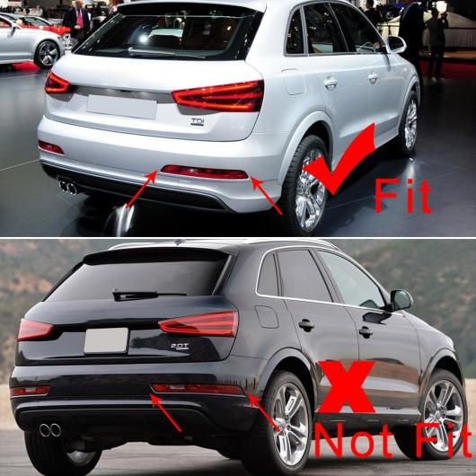 リア 左/右 バンパー テールライト リバース ランプ レッド 適用: アウディ/AUDI Q3 2012 2015 左・右 AL MM 8524 AL :504257060:オートパーツエージェンシー