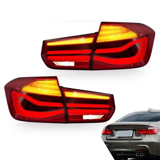 適用: LED ランプ BMW LED テールライト LED リア テール ランプ 3シリーズ F30 320i 335i 328i M3 2013-2015 ブラック・レッド AL-MM-8580 AL_5