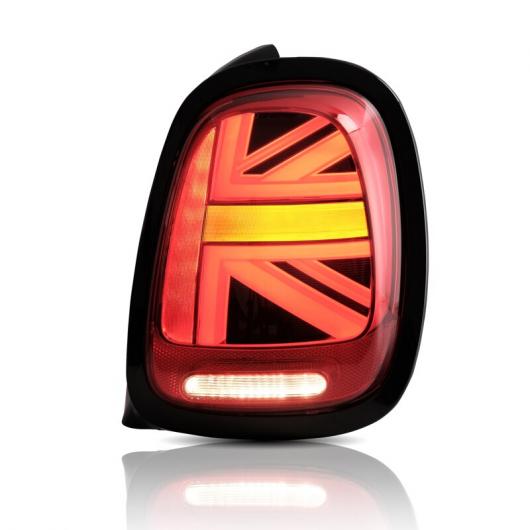 2ピース LED テールライト 適用: ミニ クーパー F55 F56 F57 2014-2020 BMW ミニ ブラック クローム〜ブラック ブラック AL-MM-8601 AL_5