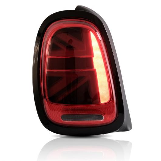2ピース LED テールライト 適用: ミニ クーパー F55 F56 F57 2014-2020 BMW ミニ ブラック クローム〜ブラック ブラック AL-MM-8601 AL_3