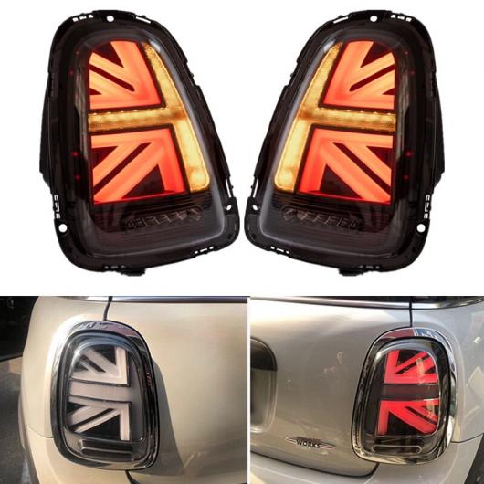 リア ライト DRL + ウインカー + ブレーキ + リバース LED ライト LED テール ライト 適用: BMW ミニ R55 R56 R57 テール ランプ レッド・クリア AL-MM-8611 ALの画像