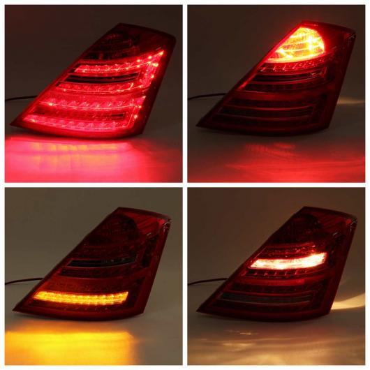 LED テール ライト 適用: メルセデス ベンツ W221 S クラス 2006 2007 2008 テールライト リア ブレーキ テール ランプ DRL スタイリング AL-MM-8709 ALの画像