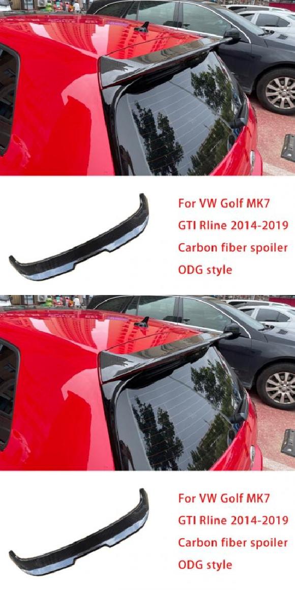 適用: フォルクスワーゲン/VOLKSWAGEN 2014-2019 ゴルフ 7 カーボンファイバー GTI ゴルフ R ODG・ゴルフ7 Rライン ODG AL-NN-0581 AL