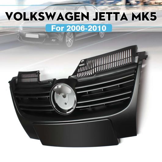 フロント アッパー バンパー グリル 適用: フォルクスワーゲン/VOLKSワーゲン ジェッタ MK5 2006 2007 2008 2009 2010 ブラック AL NN 0985 AL :504338310:オートパーツエージェンシー