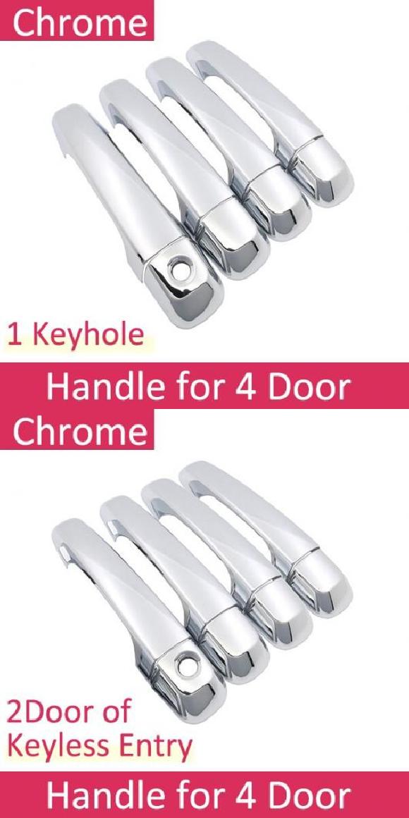 ABS クローム ドア ハンドル ハンドル 保護 カバー カバー トリム 適用