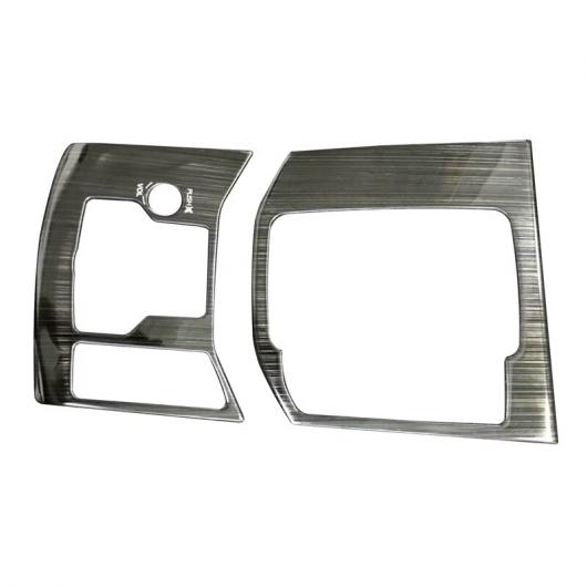 ステンレス スチール ギア シフト パネル フレーム カバー トリム ギアボックス 装飾 適用: マツダ CX-5 2017-2020 右ハンドル用 AL-NN-8910 AL