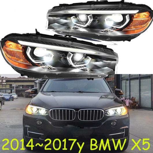 1セット バンパー ヘッドランプ 適用: X5 X6 ヘッドライト タイプ001 BMW X5 2014 2017 AFS〜BMW X5 2014 2017 AFSなし AL OO 0155 AL :504629740:オートパーツエージェンシー