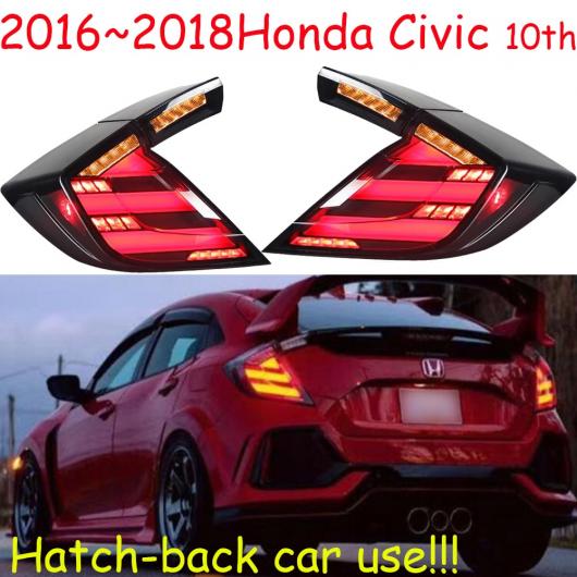 2016-2019 テールライト 適用: ハッチ-バック CIVI ブレーキ LED テールランプ リア タイプ001 ホンダ シビック 2016-2019 ハッチ バック AL-OO-0375 AL_5