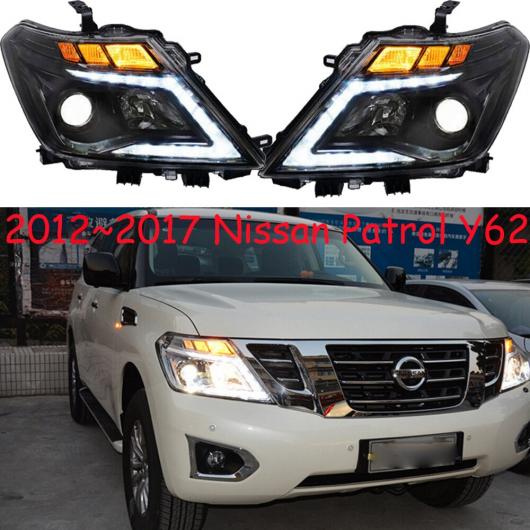 ダイナミック ムービング ヘッド ライト 適用: パトロール ヘッドライト LED テールライト 4ピース 日産 パトロール 2012-2017 AL-OO-0391 AL_5