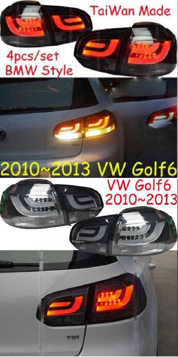 4ピース GOLF6 テール ライト 適用: 2010 2011 モデル2 レッド スモーク・モデル2 ブラック VW ゴルフ6 2010 2013 AL OO 0462 AL :504635060:オートパーツエージェンシー