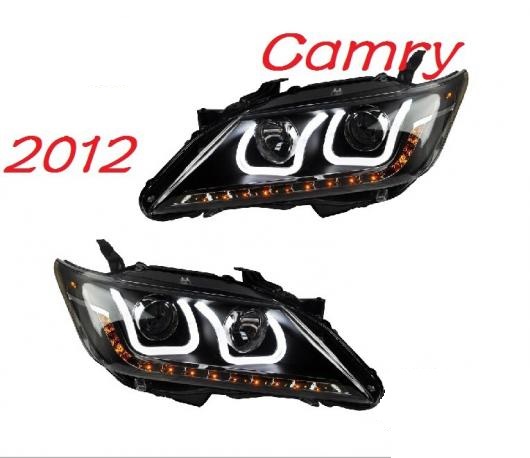 2ピース 適用: カムリ ヘッドライト レッド テールライト・ブラック トヨタ カムリ 2012 2014 LED テールライト AL OO 0487 AL : 504635610 : オートパーツエージェンシー