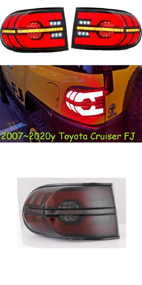 2ピース バンパー モデル1 レッド・モデル1 スモーク レッド トヨタ クルーザー FJ 2007-2014 AL-OO-0516 AL