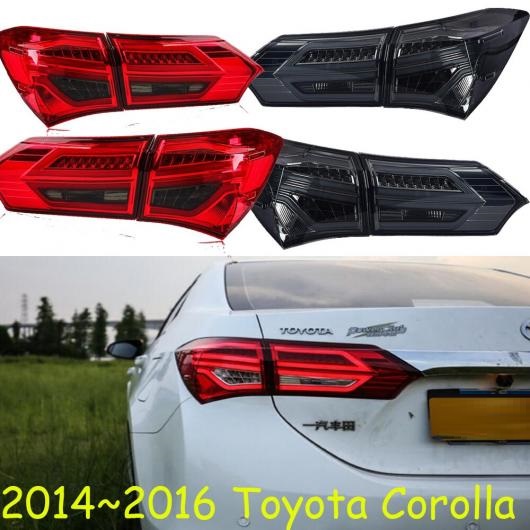1セット バンパー ランプ テール ライト 適用: カローラ レッド ホワイト〜ティーカラー トヨタ カローラ 2011-2013 AL-OO-0517 AL_5