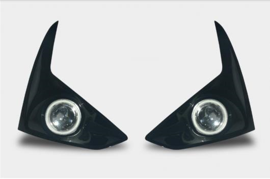 LED DRL ヤリス ヴィッツ X パープル CCFL リング HID キセノン バルブ・トヨタ ヤリス ヴィッツ X ピンク CCFL リング HID キセノン バルブ AL-OO-0587 ALの画像
