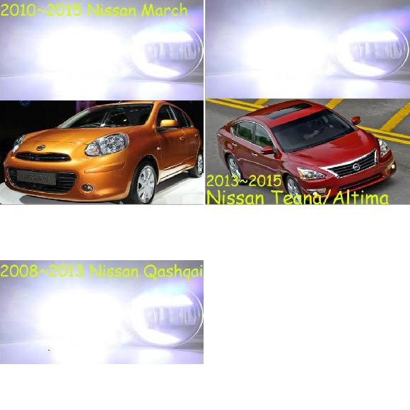 バンパー ランプ 2010-2105 マーチ〜2008-2103 キャシュカイ 日産 LED フォグランプ ワイヤー スイッチオンオフ AL-OO-0623 AL