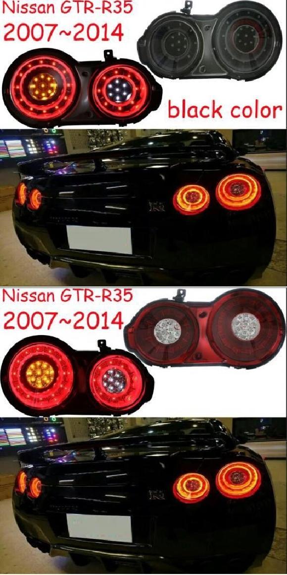 ヘッド ランプ 適用: 日産 2ピース テールライト ブラック・2ピース テールライト レッド 日産 GTR AFS 2007 2014 AL OO 0648 AL :504638490:オートパーツエージェンシー