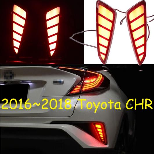 バンパー テールライト 適用: トヨタ CHR リア ライト CH-R CH R ブレーキ LED 2016-2018 Bスタイル トヨタ CHR 2016-2018 AL-OO-0718 AL_4