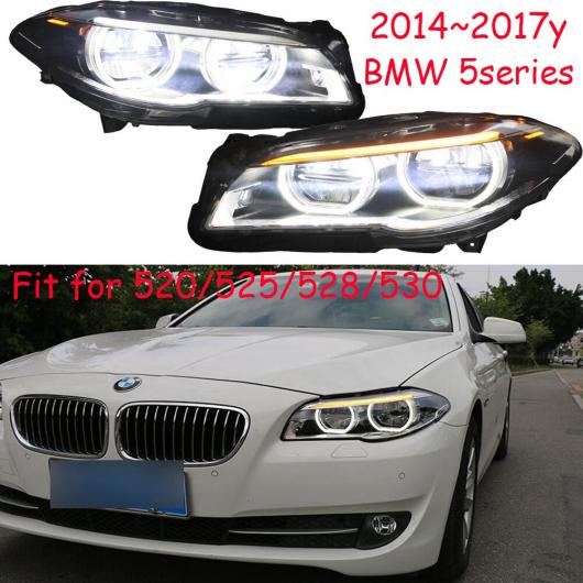 2014 2017 バンパー ヘッド ライト 適用: BMW ヘッドライト タイプ001 BMW 5シリーズ 528 2015〜BMW 5シリーズ 530 2016 AL OO 0736 AL :504640170:オートパーツエージェンシー