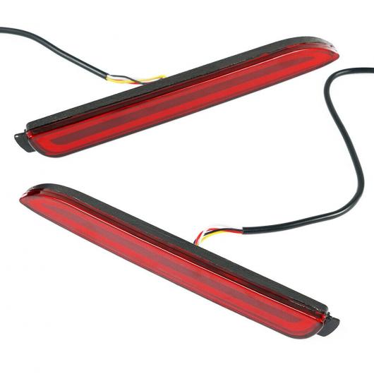 2ピース LED ブレーキ ストップ ライト トランク ランプ パーキング ライト リア バンパー リフレクター ドライビング フォグ ランプ 適用: AL-OO-0830 AL