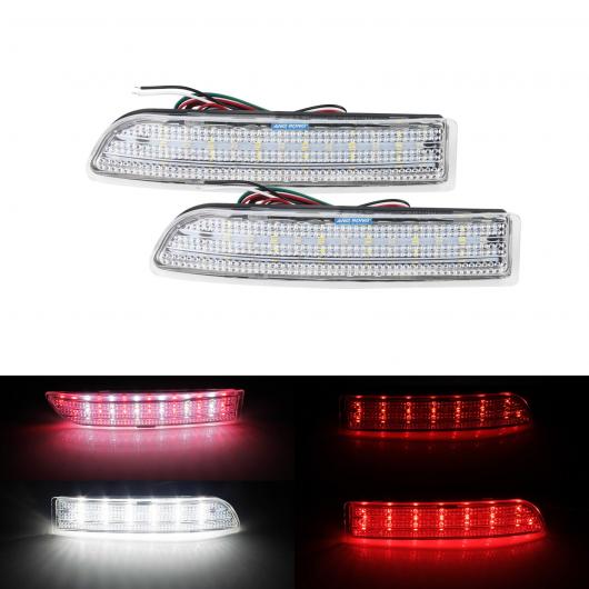 2ピース LED リア バンパー リフレクター ブレーキ ストップ ライト 適用: トヨタ アベンシス エスティマ プレヴィア アルファード MKI RAV4 AL OO 0917 AL :504654620:オートパーツエージェンシー