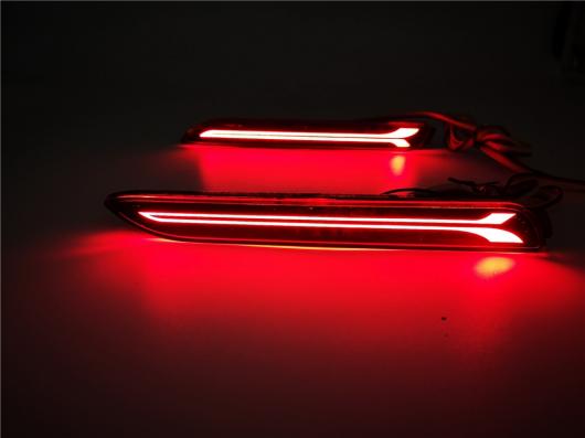 LED リア バンパー リフレクター テール ブレーキ ライト 適用: トヨタ ブラック カバー〜モデル E 2ファンクション AL-OO-0922 AL_8
