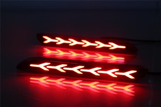LED リア バンパー リフレクター テール ブレーキ ライト 適用: トヨタ ブラック カバー〜モデル E 2ファンクション AL-OO-0922 AL_9